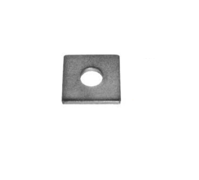 D436/VIERKANTE SLUITPLAAT/RVS-A4/M-16