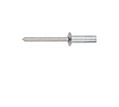 A73371/BLINDKLINKNAGEL OPEN-PBK/KS-NYLON-ZWART/4X8
