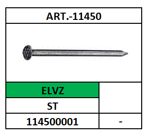 A11450/DRAADNAGEL-RUITKOP/ST-ELVZ/3,5X80