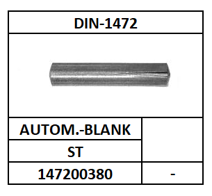 ~ISO8745-D1472/KERFPEN-DOORSTEEK/ST-AUTOM.-BLANK/1,5X6