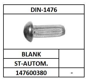 ~ISO8746-D1476/KERFPEN-BOLKOP/ST-AUTOM.-BLANK/1,4X3