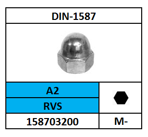 D1587/ZESKANTDOPMOER-HOOG/RVS-A2/M-3