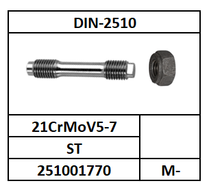 D2510L/STUDEIND+ZESKANTMOEREN/ST-21CrMoV5-7/M-12X65