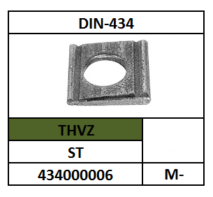 D434/HELLINGSLUITPLAAT 8 %/ST-tZn/M-12
