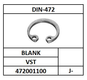 D472/ZEKERINGSRING-HUIS/VST-BLANK/J-8X0,8