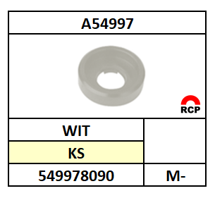 A54997/ROZET-KORREX/KS-PA6-WIT+KS-PA6-WIT/803-M-3X2,0