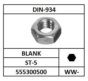 D555/ZESKANTMOER/ST-5-BLANK/WW-1