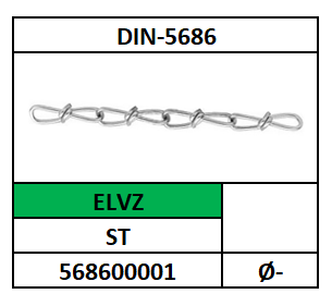 D5686/VICTORKETTING OP BUNDEL HANDELSUITVOERING/ST-ELVZ/16G 1.6