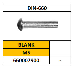 D660-124/KLINKNAGEL-PBK/MS-BLANK/2X4
