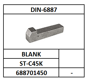 D6887/KOPSPIE/ST-C45K-BLANK/12X8X90