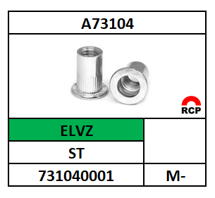 A73104/BLINDKLINKMOER OPEN ROND6K-CK/ST-ELVZ/M-4X11_KB-0,5-2,5