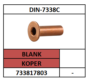 D7338C/KLINKNAGEL HOL/CU-BLANK/4X10