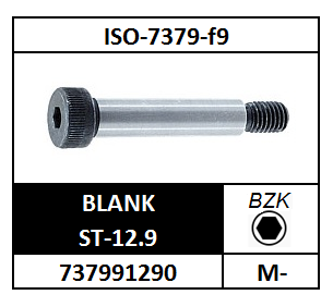 ISO7379f9/PASSCHROEF-BZK/ST-12.9-BLANK/(M-3)D4X4