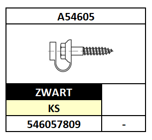 A88005/COMBI-AFDICHTING-ZESK/KS-ZWART/KD