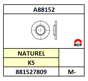 A88152/SLUITRING-ONVERLIESBAAR/KS-NATUREL/4,2X 9,0X1,2 M-4