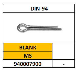 ~ISO1234-D94/SPLITPEN/MS-BLANK/1,6X10