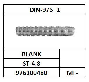 D976_1/DRAADEIND/ST-4.8-BLANK/WW-12