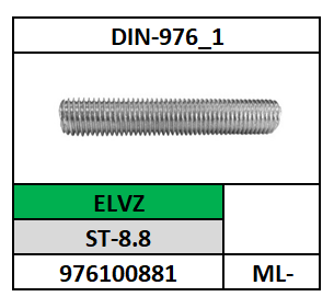 D976_1/DRAADEIND/ST-8.8-ELVZ/M-5X30